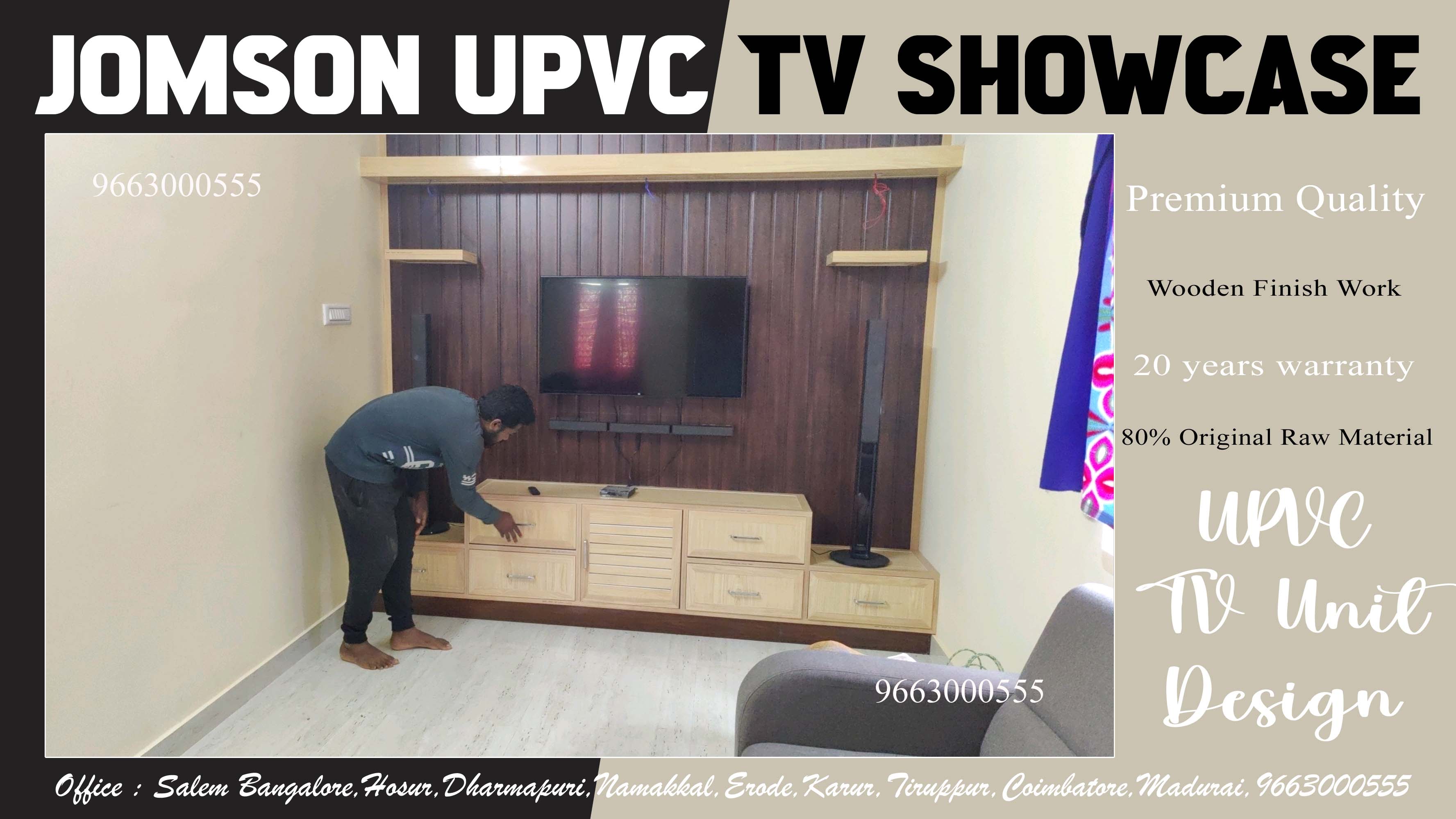 upvc tv showcase